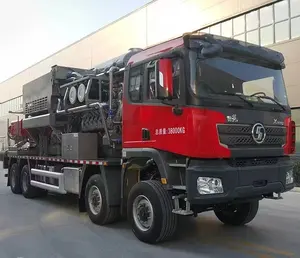 Attrezzatura del petrolio 8x8 Off road giacimento petrolifero scisto Gas e utilizzo dello sfruttamento del petrolio camion di fratturazione meccanica per impieghi gravosi