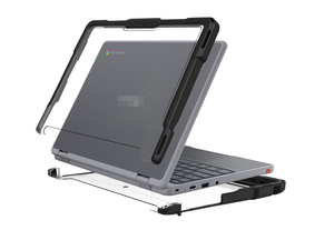 <span class=keywords><strong>Funda</strong></span> Protectora para Laptop <span class=keywords><strong>Lenovo</strong></span> 500E Gen 5 Chromebook, Resistente a Impactos, de TPU Rígido y PC, con Protección Anticaídas de 360 Grados - Product Image 4