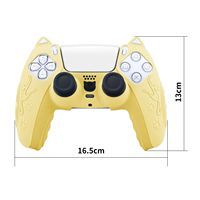 Étui de protection en silicone pour manette PS5, accessoires pour console de jeu, antidérapant, doux, avec oreilles de chat, housse de protection pour manette
