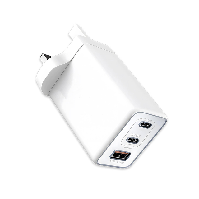 65W USB C Charger PPS 3-Port GaN5 PD Fast Wall Charger Block Power Adapter Laptops For IPhone14/13/12 S23 Ultra