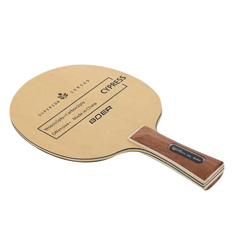 Boer Professional Cypress Pine Table Tennis Blade Pingpong Blade Racket