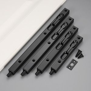 Stainless Steel Double Door Lever Hidden Door <strong>Latch</strong> <strong>Sliding</strong> Lock Bolt Security Door Flush <strong>Latch</strong> 6/8/10/12/16/18/24/36 Inches - Product Image 5