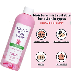 Tónico <span class=keywords><strong>Facial</strong></span> Orgánico OEM ODM, Hidratante, Calmante, Nutritivo, con Glicerina y Agua de Rosas - Product Image 5