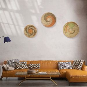 Barato Boho Decor Rattan <span class=keywords><strong>Deko</strong></span> Decoraciones De Interiores Music Room Ocean Estética Macrame Suministro Almacenamiento Air Plant Holder - Product Image 5