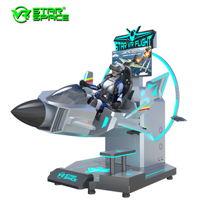 เครื่องเกม VR 9D หนึ่งคนเครื่องจำลองการแข่งรถการบินสำหรับนักสู้ - Product Image 6