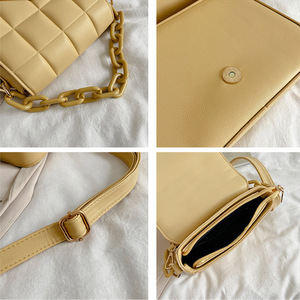 AZB355 Sostenibile di modo ESENTE da imposte P & S Union Gruppo fatto trapuntato vegan cinghia larga sling crossbody bag di lusso di fantasia sacchetto di spalla - Product Image 3