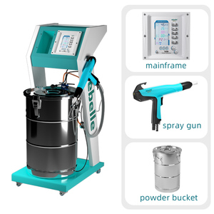 <span class=keywords><strong>Machine</strong></span> de revêtement de poudre pour surfaces métalliques Petite <span class=keywords><strong>machine</strong></span> de flocage de poudre de couleur - Product Image 2