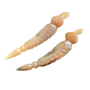Herramienta de masaje de belleza de Nariz de estiramiento Facial de punto de presión dual <span class=keywords><strong>OX</strong></span> Buffalo <span class=keywords><strong>Horn</strong></span> Masajes Rostro para uso corporal - Product Image 2