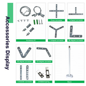 Vỏ đèn LED PVC bán buôn, khung đèn, vỏ đèn, bộ khuếch tán ánh sáng trong nhà, chụp đèn - Product Image 5