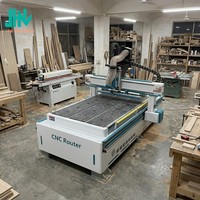 Máquina CNC de Anidamiento Lineal ATC 1325 con Certificación CE, 12 Herramientas, Estación Única, Router para Madera para Trabajos de Carpintería