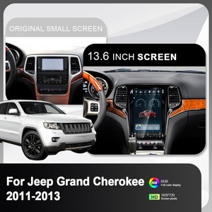 NaviHua 13.6" Multimedia Car Android Screen for Jeep Grand Cherokee 2011 2013 <b>Auto</b> Radio Head Unit Monitor Carplay Navigation - Product Image 2