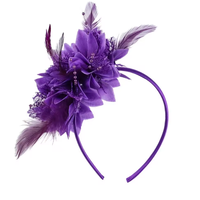 Serre-tête élégant blanc à fleurs, accessoires de coiffure de mariage pour mariée et demoiselle d'honneur, vente en gros