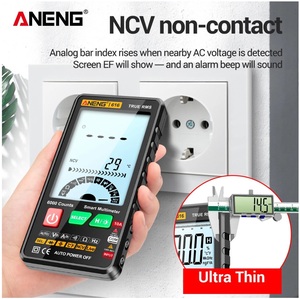 <span class=keywords><strong>ANENG</strong></span> AN113E Multímetro Digital Profesional Multímetro Probador Medidor Voltímetro <span class=keywords><strong>Amperímetro</strong></span> Digital Común Probador Profesión - Product Image 4
