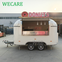 WECARE Camions de restauration Foodtruck Hotdog BBQ Pizza Taco Truck Camion mobile de crème glacée, café, desserts, restauration rapide entièrement équipé