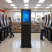 Self-servis Dokunmatik Ekranlı Bilet Giriş Çıkış Bozukluk Alıcılık Kioskları Çevrimiçi Beceri Oyun Makinesi ve Kabinlerinde Kullanılan Giriş Kiosku