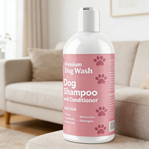 Fournitures de toilettage pour animaux de compagnie Chiens et chats Savon pour animaux de compagnie à l'avoine Soulagement de la peau sèche Formule douce Shampooing et revitalisant pour chiots - Product Image 5