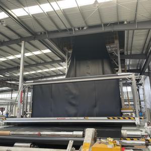 <span class=keywords><strong>Prix</strong></span> usine Revêtements d'étang étanches 1.0MM Toile Fish Tank Bâche HDPE Géomembrane pour la pisciculture Biofloc - Product Image 5