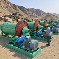 Équipement de broyage à boulets à fonctionnement continu industriel pour la valorisation des roches et des minerais dans les projets miniers