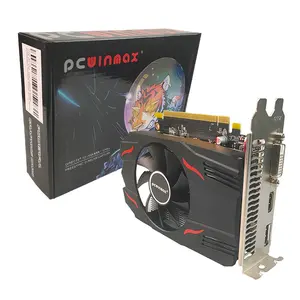 Pcwinmax bán buôn OEM GPU Radeon RX 550 GDDR5 128bit 4GB cấu hình thấp rx550 Card đồ họa
