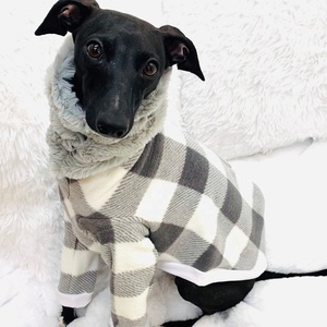 Qiqu Pet Supplies Personnalisé Nouveau Designer vêtements pour chiens vêtements de créateurs Fourrure <span class=keywords><strong>Snood</strong></span> Jumper pull combinaison pull - Product Image 1