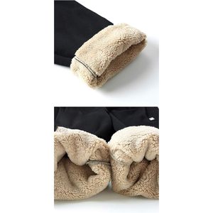 Men's Fleece <b>Sherpa</b> <b>Lined</b> Sweat Pants Winter Elastic Waist <b>Joggers</b> Active Running Pants Moisture Wicking - Product Image 4