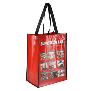 Sac de shopping non tissé laminé avec logo personnalisé - Product Image 1