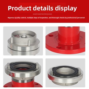 Réservoir d'eau pour camion de pompiers, raccord de prise d'eau à bride, connecteur de tuyau de buse d'aspiration d'<span class=keywords><strong>incendie</strong></span> DN150/DN200/DN300/DN400 fabriqué en Chine continentale - Product Image 4