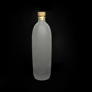 <span class=keywords><strong>Bouteille</strong></span> en verre personnalisée <span class=keywords><strong>de</strong></span> 750 ml, grand volume, pour whisky, tequila, <span class=keywords><strong>rhum</strong></span>, gin, avec bouchon en verre - Product Image 3