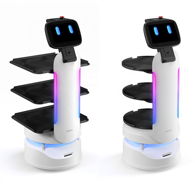2026 Hot Delivery Robot MiCity Popular Obstacle Avoidance Food Delivery Robot Waiter Service Robot
