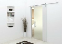 Porte pliante en PVC de haute qualité, à économie d'énergie, design moderne, double vitrage trempé, porte coulissante avec cadre en aluminium