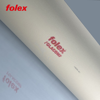 FOLEX Folacomp Sous-couche compressible en polyester pour plaques de revêtement montées sur cylindre de vernissage de presse offset