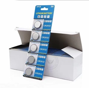 Batteria a Bottone al Litio-Manganese <span class=keywords><strong>CR2032</strong></span> 2016 2025 3V per Elettronica di Consumo, Formato Moneta, Alcalina LiMn2 in Blister - Product Image 5