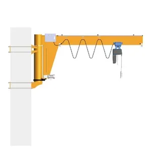 Guindaste de lança de parede com controle remoto de 3 toneladas com design personalizado