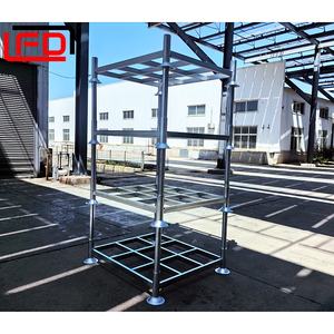 Paleta de poste de metal resistente de acero <span class=keywords><strong>Stillage</strong></span> Paleta de poste apilable - Product Image 3