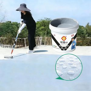 Polyurethane Waterproof <b>Coating</b> High Elasticity for Roof Basement Bathroom Anti-Crack Waterproof <b>Paint</b> - Product Image 1