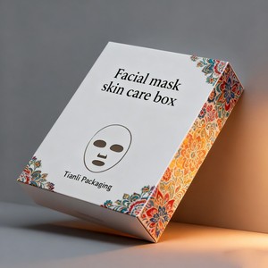 Sinh Thái Thân Thiện Được Chứng Nhận Tái Chế Cao Cấp Chất Liệu Bao Bì Hộp Mặt Nạ Mặt Nạ Mắt Mỹ Phẩm Mười Mảnh Giấy Carton - Product Image 2