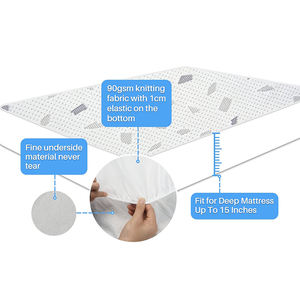 Manta Térmica Lavable a Máquina de Alta Calidad 2022 para Colchón, Apta para Colchones Profundos de hasta 15 Pulgadas - Product Image 5