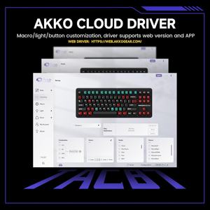 Clavier mécanique filaire Akko TAC87, 88 touches, disposition TKL 80 %, fixation Gasket, USB-<span class=keywords><strong>C</strong></span>, programmable, échangeable à chaud, clavier de jeu Cherry - Product Image 4