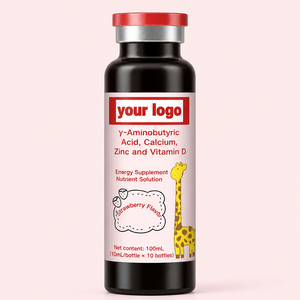 Suplemento Energético con Ácido <span class=keywords><strong>Y</strong></span>-Aminobutírico, <span class=keywords><strong>Calcio</strong></span>, Zinc <span class=keywords><strong>y</strong></span> <span class=keywords><strong>Vitamina</strong></span> D - Solución Nutritiva - 100mL (10x10mL) - Venta al Por Mayor - Product Image 1