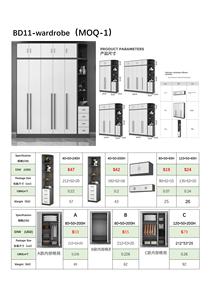 <strong>Closet</strong> for Rental Apartment Use Hot New Products Honest Suppliers Wooden Sliding Doors Portable Wardrobe <strong>Closet</strong> Rental Wardrobe - Product Image 2