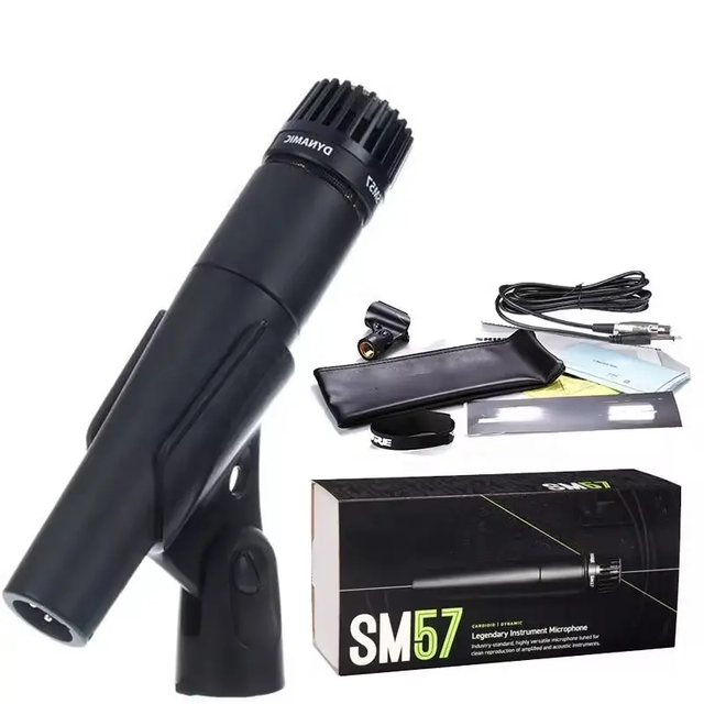 SM57 Instrument Microphone Dynamic  SM57LC Cardioid Microphones SM 57 Wired Handheld Music Microphone  Beta57 for Stage/Church