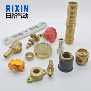 Brass Pipe Fittings Machined Parts Rigid Type For Conduits And Fittings - Product Image 3