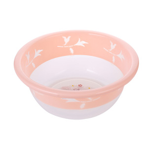 Plastic Washbasin Transparent PP Material <b>Round</b> Deepened Thickened <b>Basin</b> For Household Use Blue Color - Product Image 4