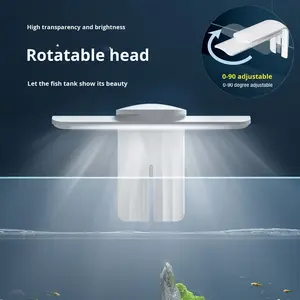 Lumière LED pour aquarium, étanche, rotative, réglable, avec clip spécial, pour <span class=keywords><strong>plantes</strong></span> <span class=keywords><strong>aquatiques</strong></span>, spectre complet, économie d'énergie - Product Image 3