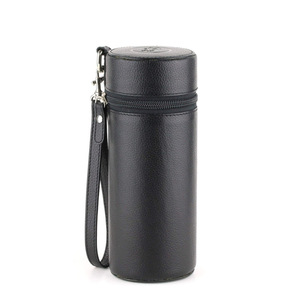 Étui à cigares en cuir, boîte cadeau multi-cigares élégante et portable, tubes à cigares personnalisés - Product Image 2