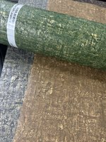 Papier peint flexible 58*3000MM Nouveautés Vert rouille Décoration intérieure Autocollant mural auto-adhésif Texture rouille Surface intérieure