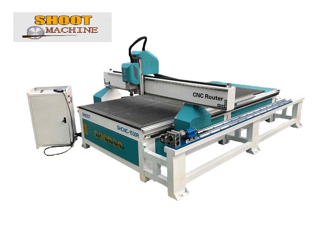 Shoot Brand CNC Router Machine With Rotary Attachment, SHCNC1530R