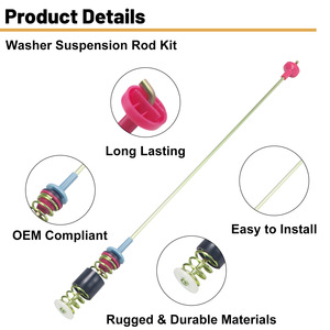 Tige de suspension à ressort pour machine à laver DC97-05280W en acier durable, pièces de lave-linge - Product Image 3