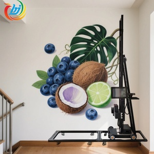 3D 5D Double Heads Vertical Mural Paper <strong>Wood</strong> Ceramic Metal UV Inkjet Wall Painting Printer <strong>Printing</strong> <strong>Machines</strong> - Product Image 2