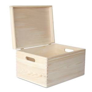 Заводская распродажа, незаконченная деревянная коробка, оптовая продажа, деревянная коробка для хранения различной формы, деревянная подарочная коробка - Product Image 3